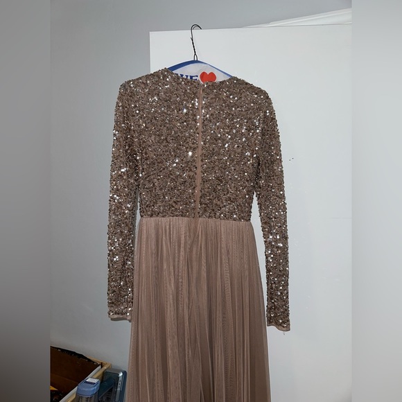 Maya Long Sleeve Bridesmaid Gown - Picture 4 of 5